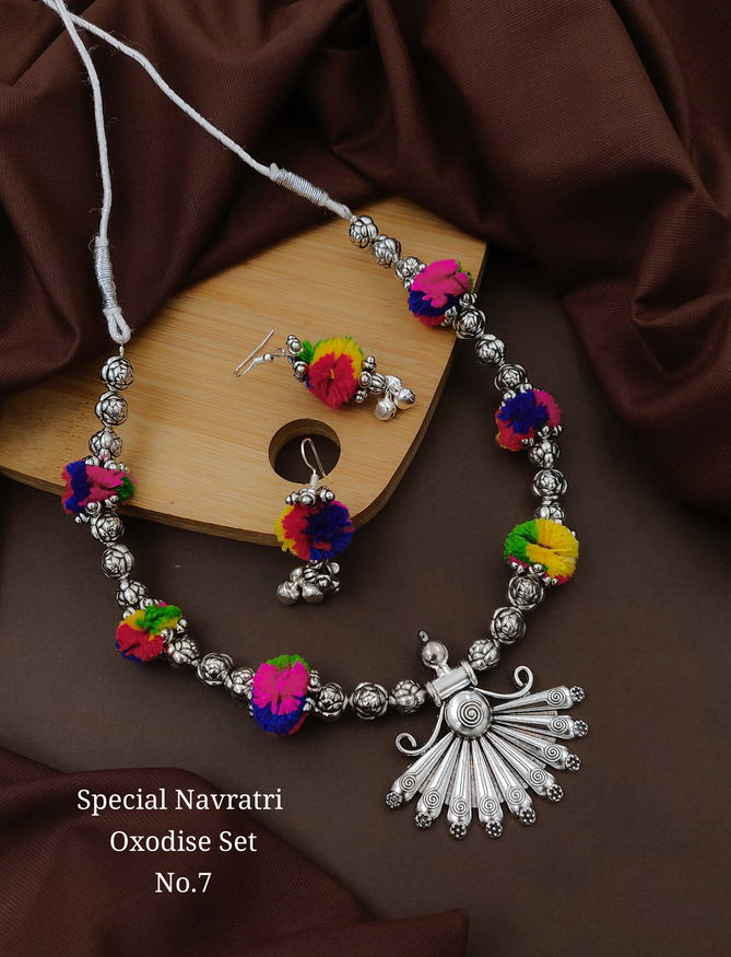 Special Designer Navratri Oxidized Set Wholesale Shop In Surat
